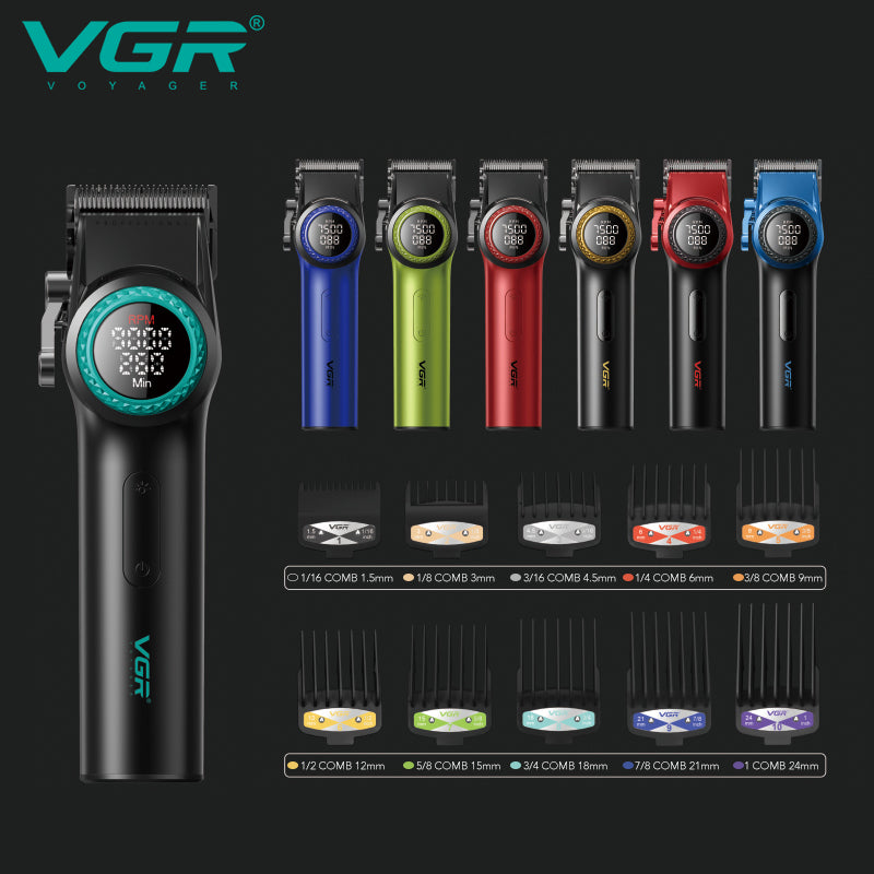 ماكينة قص الشعر المهنية للرجال VGR V-001