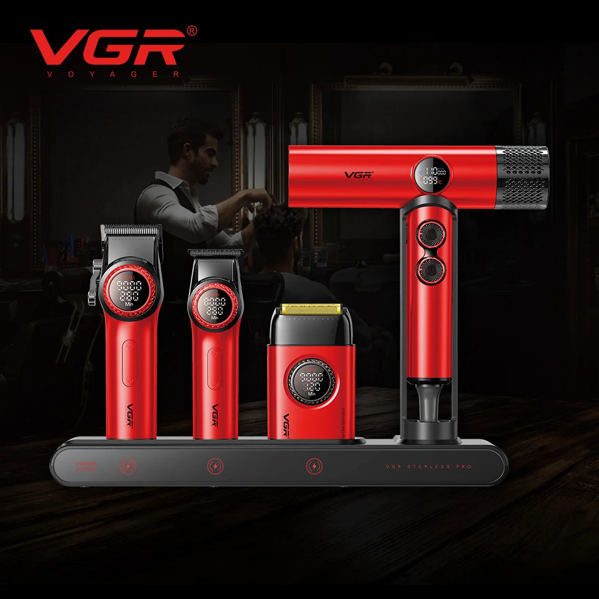 VGR Stepless Pro 4 in 1 البوكس الاحترافي الكامل
