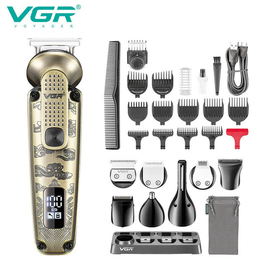 IPX6 مجموعة أدوات العناية الشخصية الاحترافية للرجال مقاومة للماء بمعيار VGR V-103