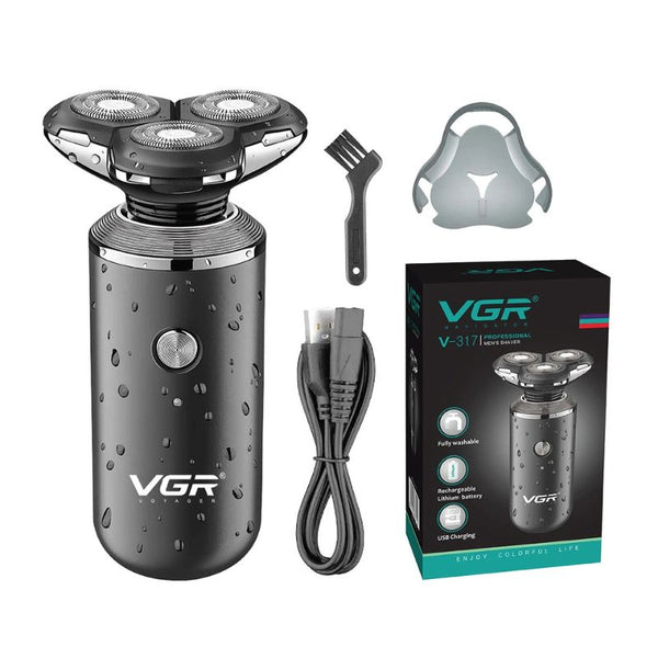 ماكينة حلاقة دوارة احترافية للرجال VGR V-317