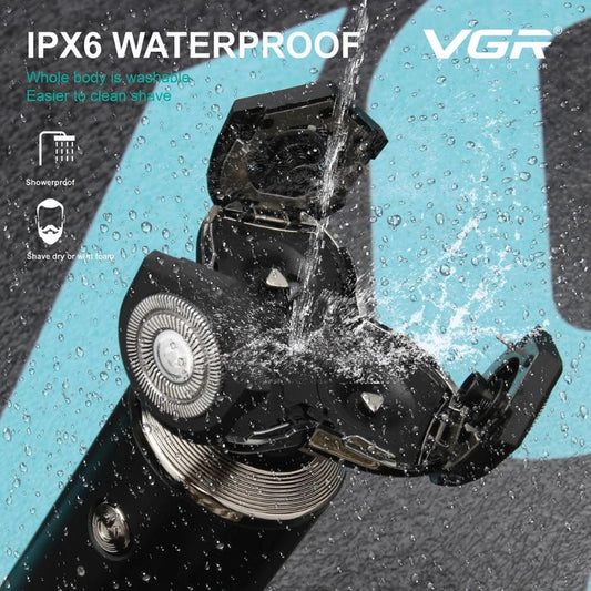 ماكينة حلاقة دوارة احترافية للرجال VGR V-317